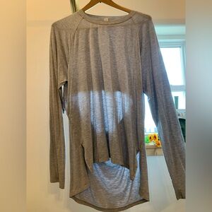 Under Armour Heather Gray Open Back Top